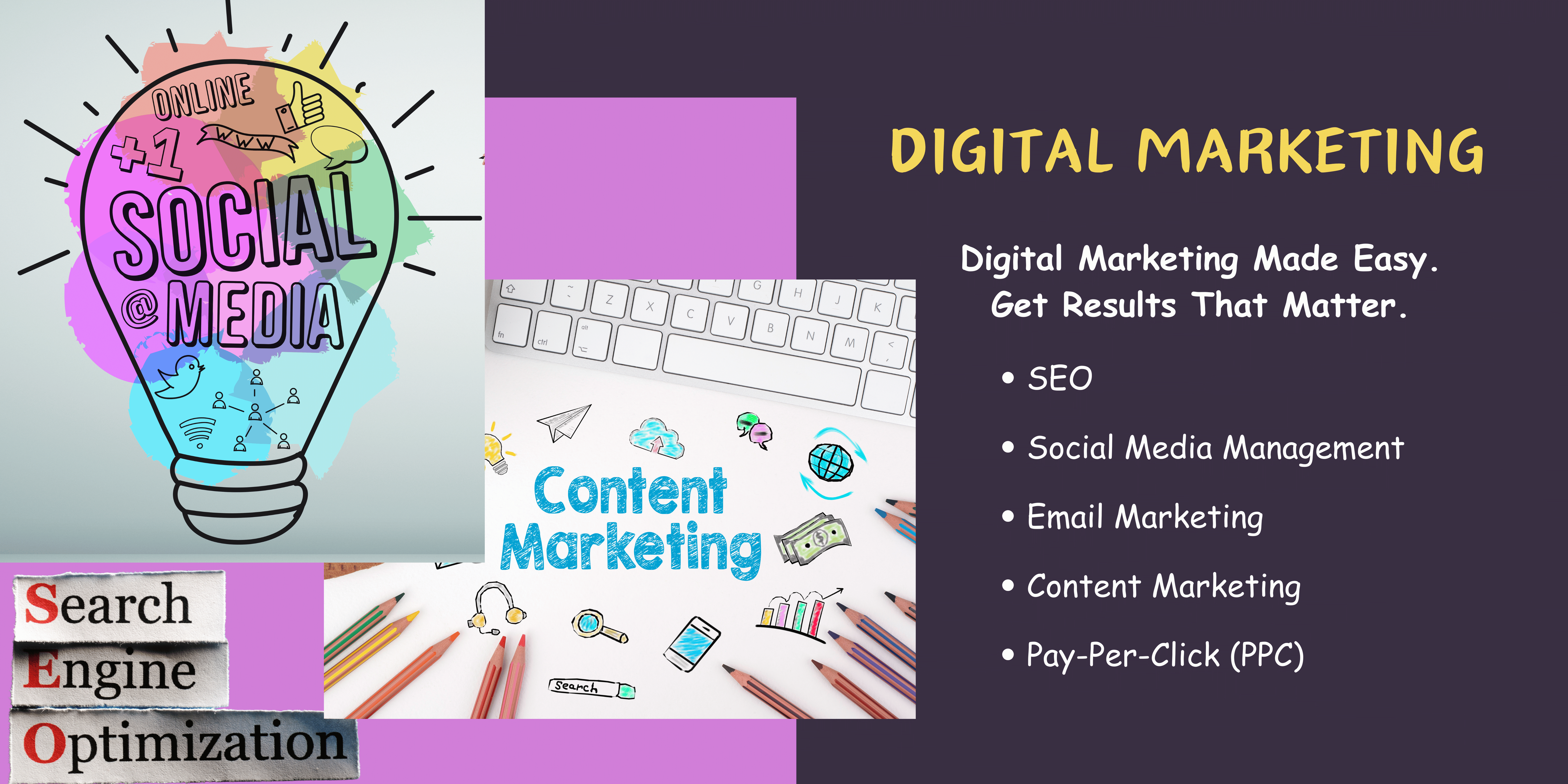 Comprehensive Digital Marketing services to boost your online presence